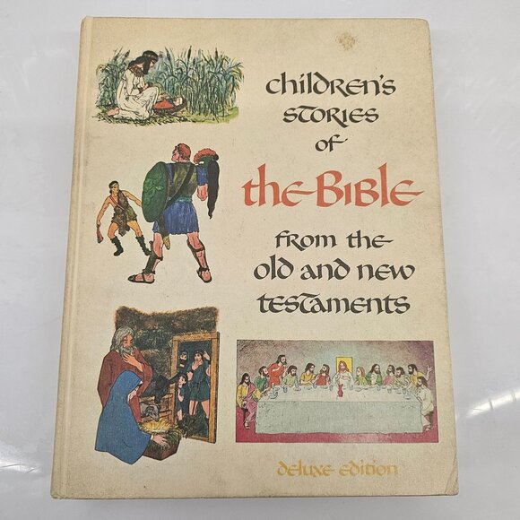 Children's Stories Of The Bible From The Old & New Testaments Deluxe Edition 196 - Picture 1 of 10